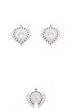 Bijoux Indiscrets Flamboyant Jewel Stickers • Pink Purple Toys & Accessories