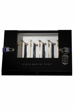Lalita 18K - 24K Gold 18K Gold Dirty Martini Picks