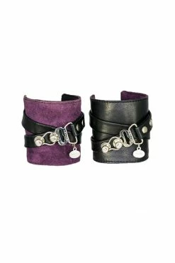 Royal Purple The Lalita Leather Cuff