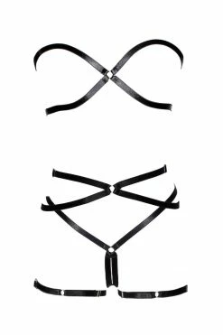 Lalita Lingerie Sets 6 Piece Body Harness Set