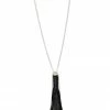 Lalita Leather & Sterling Silver Tassel Necklace