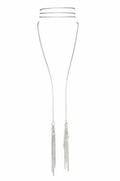 Lalita Silver Fox Sterling Silver Wrap Necklace