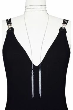 Lalita Silver Fox Sterling Silver Wrap Necklace