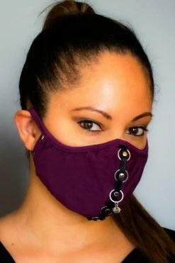 Lalita Toys & Accessories Bordeaux Bamboo Face Mask