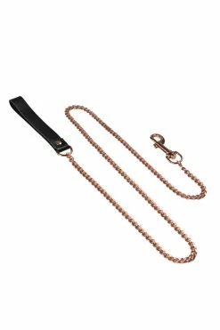 Silver Fox VoyeurX BDSM Rose Gold Lead