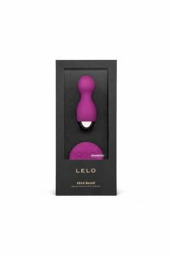 LELO Toys & Accessories Hula Remote-Controlled Pleasure Beads • Deep Rose Purple
