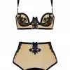 Elissa Poppy Lingerie Sets Maia Latex Lingerie Set