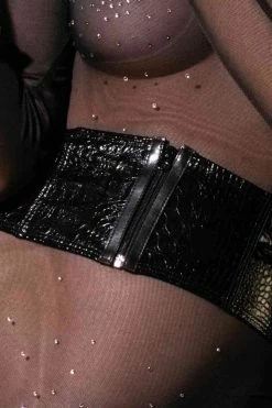 Patrice Catanzaro Malicia Crocodile Belt