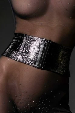 Patrice Catanzaro Malicia Crocodile Belt