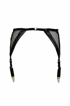 Something Wicked Garter Belts Mia Leather Garter Belt Suspender