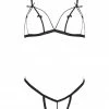 Fishbelly Mia Open Cup Lingerie Set