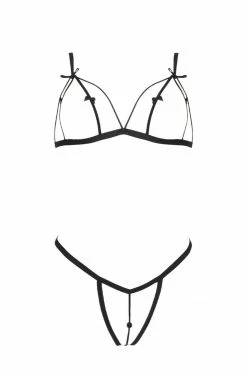 Fishbelly Mia Open Cup Lingerie Set