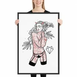 Coupon π Wolfmumma Darkest Vixen Framed Art β’ Brooke π 30 Wolfmumma Darkest Vixen Framed Art β’ Brooke