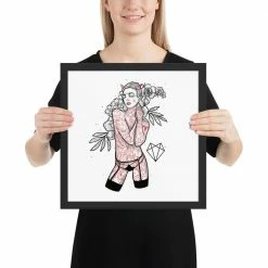 Coupon π Wolfmumma Darkest Vixen Framed Art β’ Brooke π 24 Wolfmumma Darkest Vixen Framed Art β’ Brooke