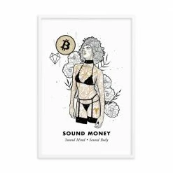 Discount π₯° Wolfmumma Bitcoin Art In Frame β’ Emily X Sound Money π€© 36 Wolfmumma Bitcoin Art In Frame β’ Emily X Sound Money