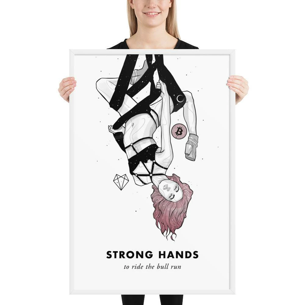 Deals π Wolfmumma Bitcoin Art In Frame β’ Lissa X Strong Hands Cypherpunk π 25 Wolfmumma Bitcoin Art In Frame β’ Lissa X Strong Hands Cypherpunk