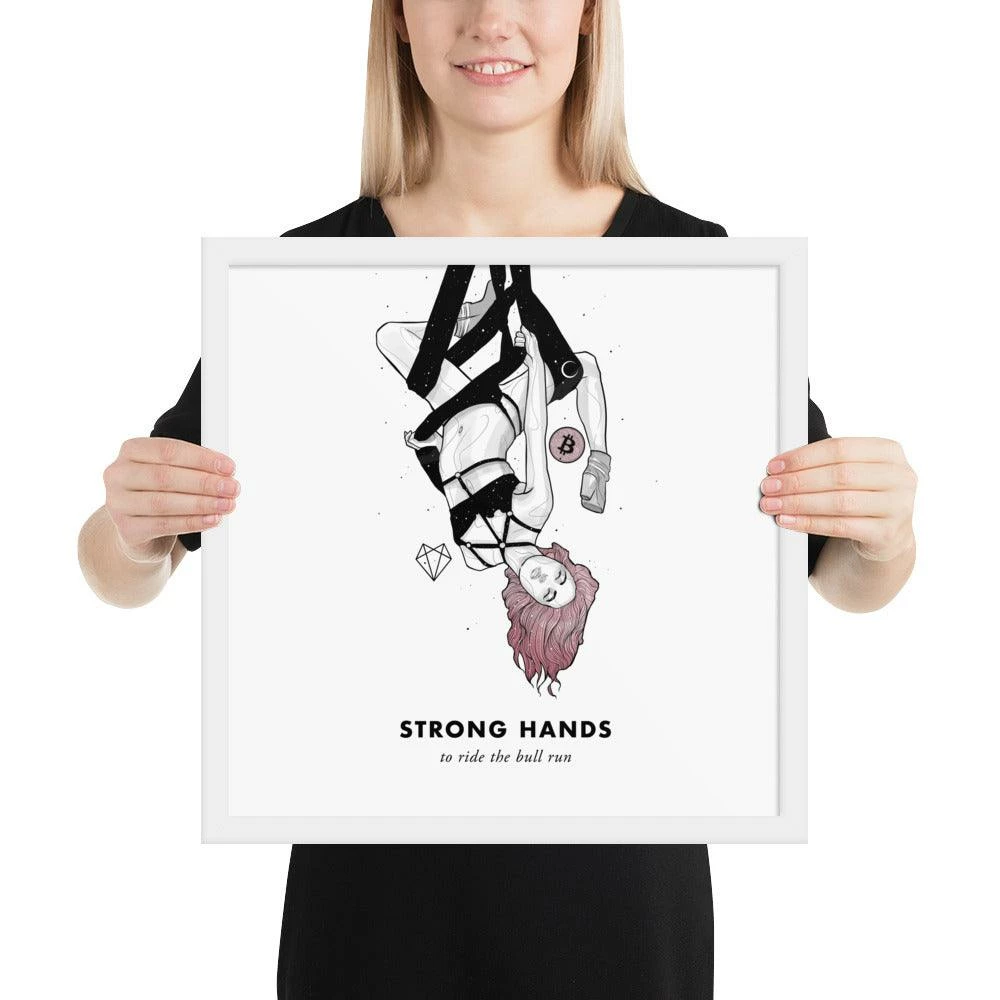 Deals π Wolfmumma Bitcoin Art In Frame β’ Lissa X Strong Hands Cypherpunk π 21 Wolfmumma Bitcoin Art In Frame β’ Lissa X Strong Hands Cypherpunk