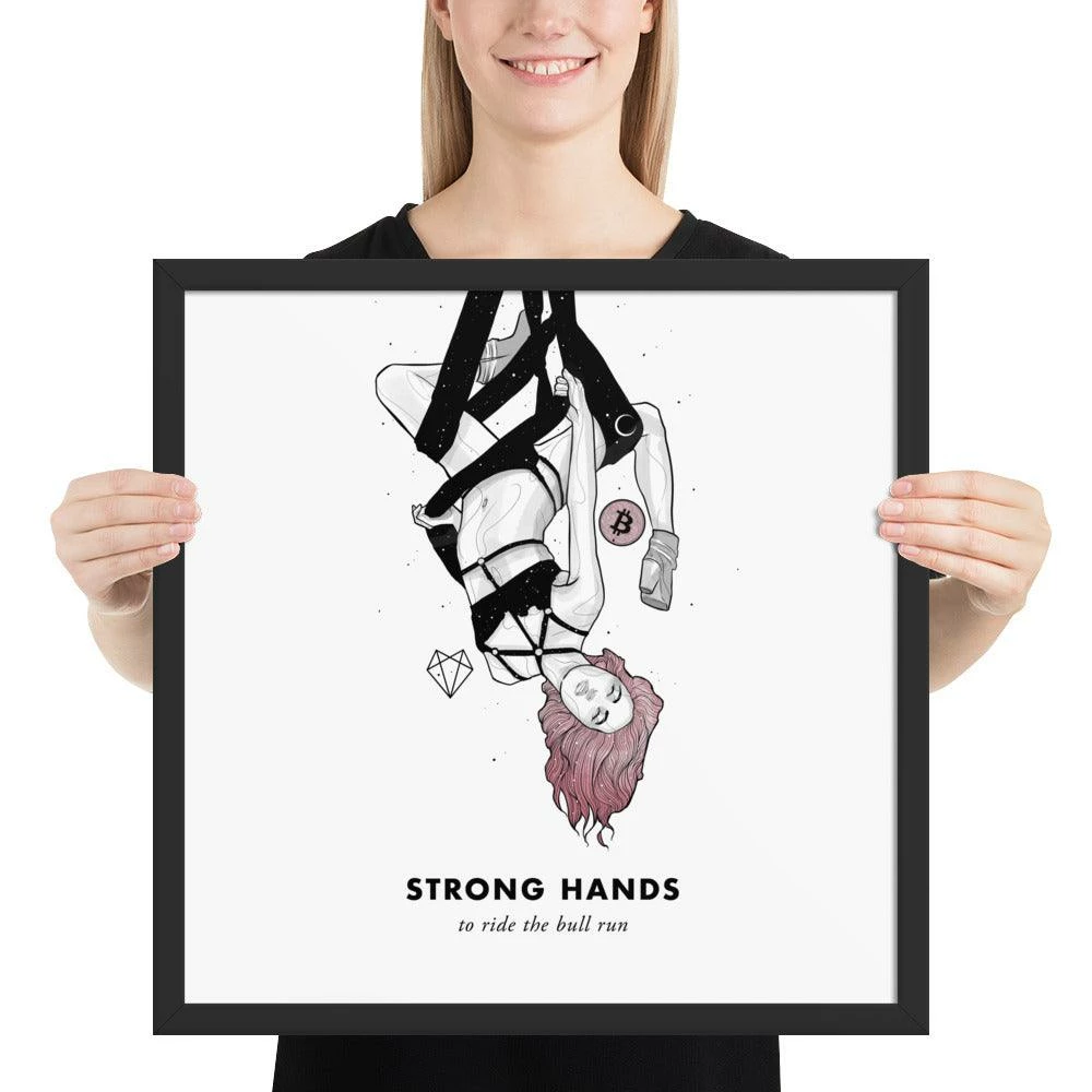 Deals π Wolfmumma Bitcoin Art In Frame β’ Lissa X Strong Hands Cypherpunk π 12 Wolfmumma Bitcoin Art In Frame β’ Lissa X Strong Hands Cypherpunk