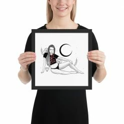 Buy ✨ Wolfmumma Darkest Vixen Framed Art • Tracie 🥰 23 Wolfmumma Darkest Vixen Framed Art • Tracie