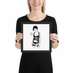 Wolfmumma Darkest Vixen Framed Art • Sky