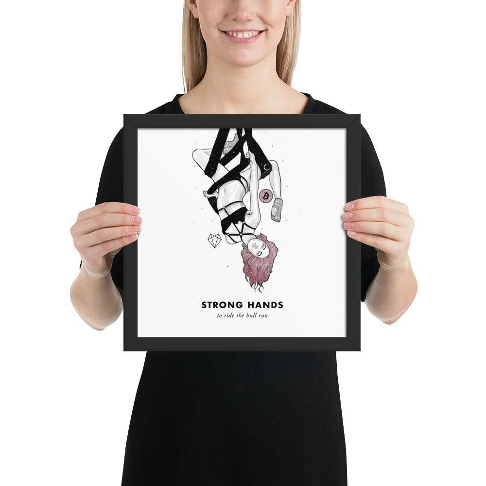 Deals π Wolfmumma Bitcoin Art In Frame β’ Lissa X Strong Hands Cypherpunk π 6 Wolfmumma Bitcoin Art In Frame β’ Lissa X Strong Hands Cypherpunk