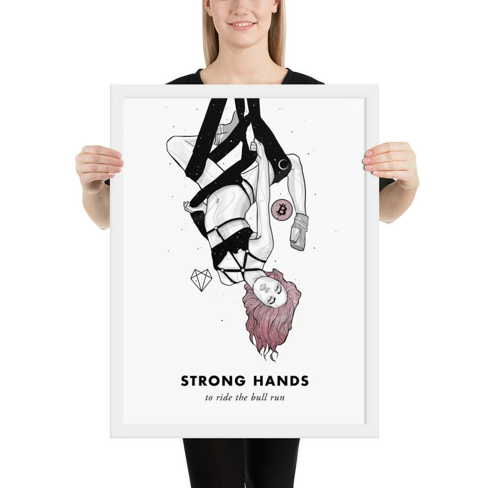 Deals π Wolfmumma Bitcoin Art In Frame β’ Lissa X Strong Hands Cypherpunk π 24 Wolfmumma Bitcoin Art In Frame β’ Lissa X Strong Hands Cypherpunk