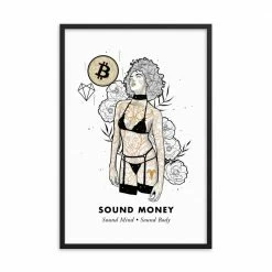 Discount π₯° Wolfmumma Bitcoin Art In Frame β’ Emily X Sound Money π€© 32 Wolfmumma Bitcoin Art In Frame β’ Emily X Sound Money