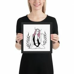 Flash Sale π Wolfmumma Darkest Vixen Framed Art β’ Becca β 23 Wolfmumma Darkest Vixen Framed Art β’ Becca