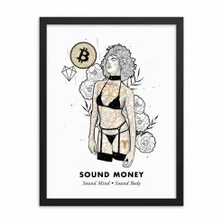 Discount π₯° Wolfmumma Bitcoin Art In Frame β’ Emily X Sound Money π€© 31 Wolfmumma Bitcoin Art In Frame β’ Emily X Sound Money