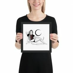 Buy ✨ Wolfmumma Darkest Vixen Framed Art • Tracie 🥰 22 Wolfmumma Darkest Vixen Framed Art • Tracie