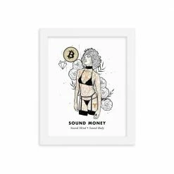 Discount π₯° Wolfmumma Bitcoin Art In Frame β’ Emily X Sound Money π€© 33 Wolfmumma Bitcoin Art In Frame β’ Emily X Sound Money