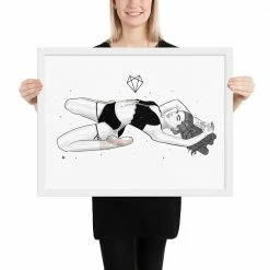 Coupon π Wolfmumma Darkest Vixen Framed Art β’ Kristina π― 33 Wolfmumma Darkest Vixen Framed Art β’ Kristina