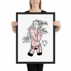 Coupon π Wolfmumma Darkest Vixen Framed Art β’ Brooke π 29 Wolfmumma Darkest Vixen Framed Art β’ Brooke