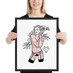 Coupon π Wolfmumma Darkest Vixen Framed Art β’ Brooke π 27 Wolfmumma Darkest Vixen Framed Art β’ Brooke