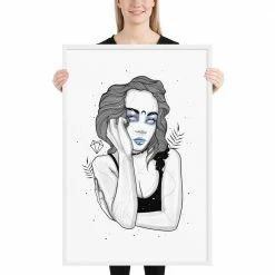 Wolfmumma Darkest Vixen Framed Art • Evie