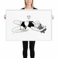 Coupon π Wolfmumma Darkest Vixen Framed Art β’ Kristina π― 34 Wolfmumma Darkest Vixen Framed Art β’ Kristina