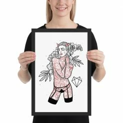 Coupon π Wolfmumma Darkest Vixen Framed Art β’ Brooke π 25 Wolfmumma Darkest Vixen Framed Art β’ Brooke