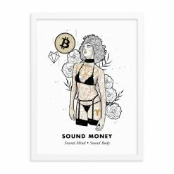Discount π₯° Wolfmumma Bitcoin Art In Frame β’ Emily X Sound Money π€© 35 Wolfmumma Bitcoin Art In Frame β’ Emily X Sound Money