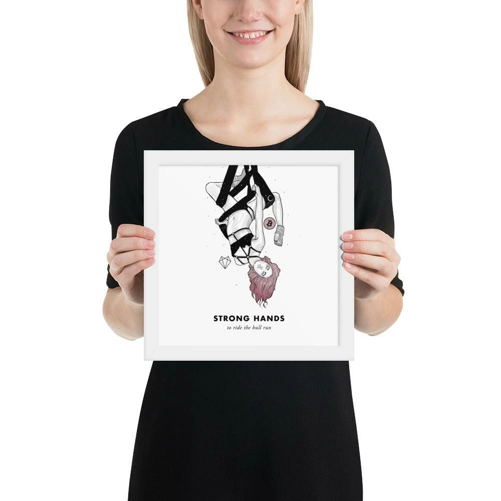 Deals π Wolfmumma Bitcoin Art In Frame β’ Lissa X Strong Hands Cypherpunk π 16 Wolfmumma Bitcoin Art In Frame β’ Lissa X Strong Hands Cypherpunk