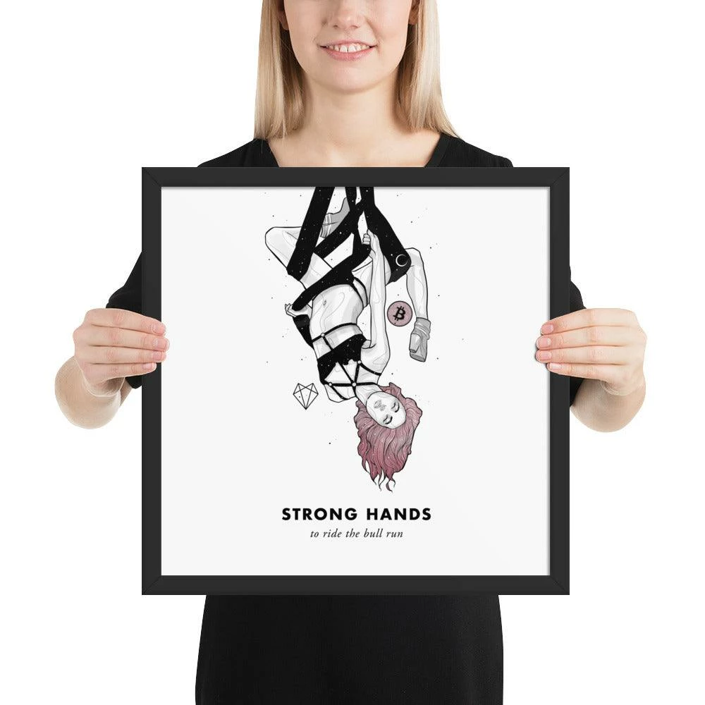 Deals π Wolfmumma Bitcoin Art In Frame β’ Lissa X Strong Hands Cypherpunk π 10 Wolfmumma Bitcoin Art In Frame β’ Lissa X Strong Hands Cypherpunk