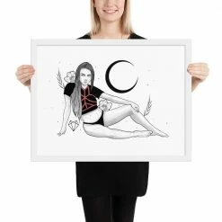 Buy ✨ Wolfmumma Darkest Vixen Framed Art • Tracie 🥰 34 Wolfmumma Darkest Vixen Framed Art • Tracie