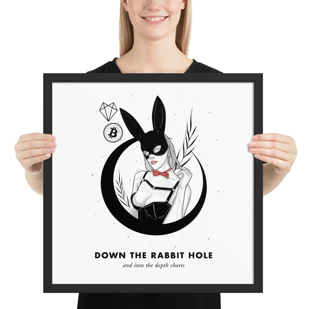 Cheapest 🤩 Wolfmumma Bitcoin Art In Frame • Margo X Down The Rabbit Hole Cypherpunk ✨ 12 Wolfmumma Bitcoin Art In Frame • Margo X Down The Rabbit Hole Cypherpunk