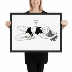 Coupon π Wolfmumma Darkest Vixen Framed Art β’ Kristina π― 29 Wolfmumma Darkest Vixen Framed Art β’ Kristina