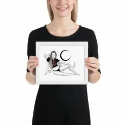 Buy ✨ Wolfmumma Darkest Vixen Framed Art • Tracie 🥰 31 Wolfmumma Darkest Vixen Framed Art • Tracie