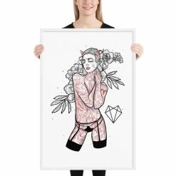 Coupon π Wolfmumma Darkest Vixen Framed Art β’ Brooke π 34 Wolfmumma Darkest Vixen Framed Art β’ Brooke