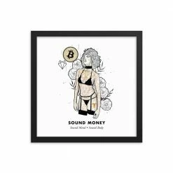 Discount π₯° Wolfmumma Bitcoin Art In Frame β’ Emily X Sound Money π€© 26 Wolfmumma Bitcoin Art In Frame β’ Emily X Sound Money