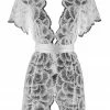 Nevaeh Intimates Arctic Fox • Bridal Lingerie Juliet White Silk Bed Jacket