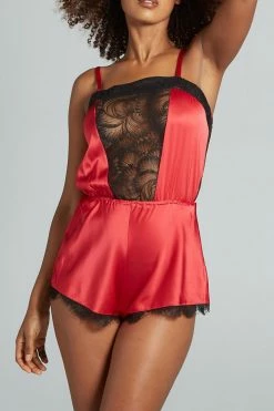 Nevaeh Intimates Rompers & Catsuits Florence Silk Pleasure Romper