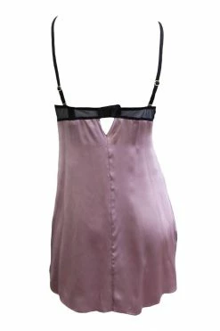 Nevaeh Intimates Alice Convertible Purple Dusk Silk Slip Dress