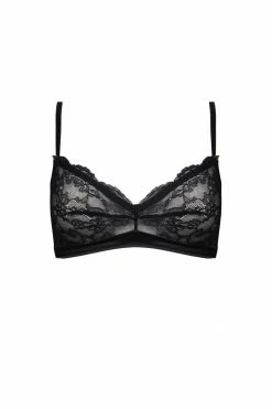 Nevaeh Intimates Fever & Thoughts Black Bralette